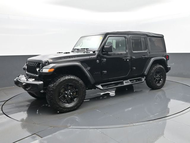 Black Clearcoat 2024 Jeep Wrangler SUV / Crossover Four-Wheel Drive 8-Speed Automatic