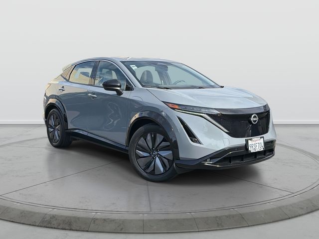 Boulder Gray Pearl 2024 Nissan Ariya Evolve+ FWD SUV / Crossover Front-Wheel Drive Continuously Variable Transmission
