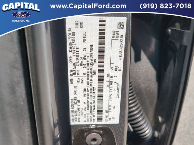 New 2026 Carbonized Gray Metallic Ford XLT image 49