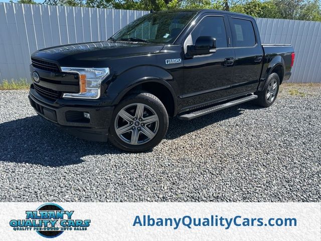 Shadow Black 2018 Ford F-150 Lariat SuperCrew RWD Pickup Truck 4X2 Automatic