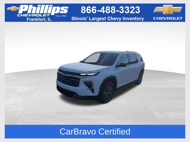 Summit White 2024 Chevrolet Traverse LT FWD SUV / Crossover Front-Wheel Drive 8-Speed Automatic