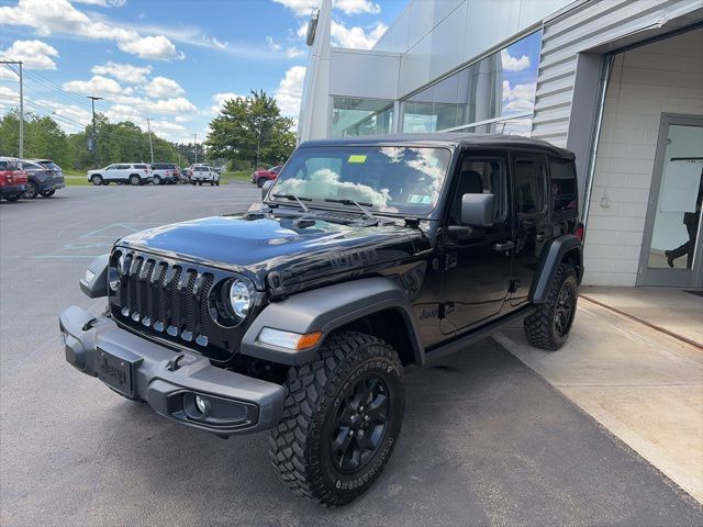 2020 Jeep Wrangler Unlimited Willys Black at Subaru and VW of Moon Township