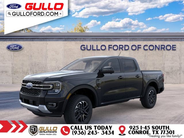 Shadow Black 2026 Ford Ranger Pickup Truck Four-Wheel Drive Automatic
