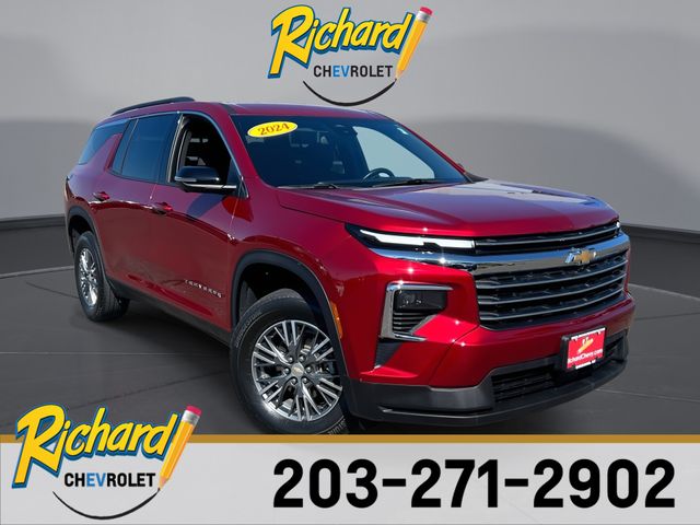 Radiant Red Tintcoat 2024 Chevrolet Traverse SUV / Crossover Four-Wheel Drive 8-Speed Automatic