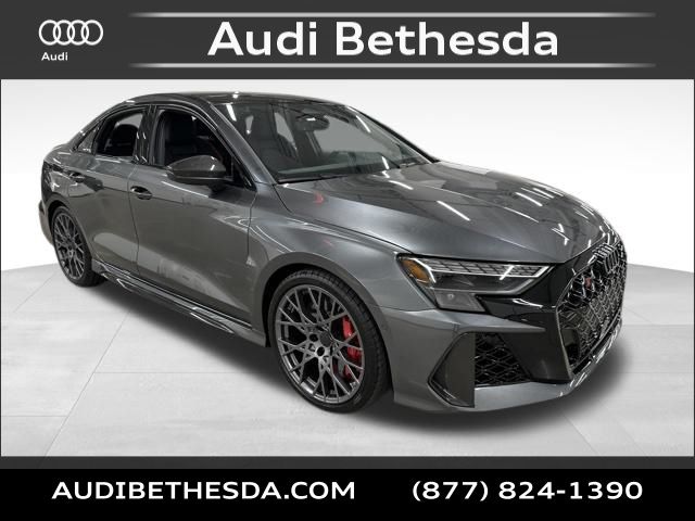 Daytona Gray 2026 Audi RS 3 2.5T quattro Sedan All-Wheel Drive 7-Speed Automatic