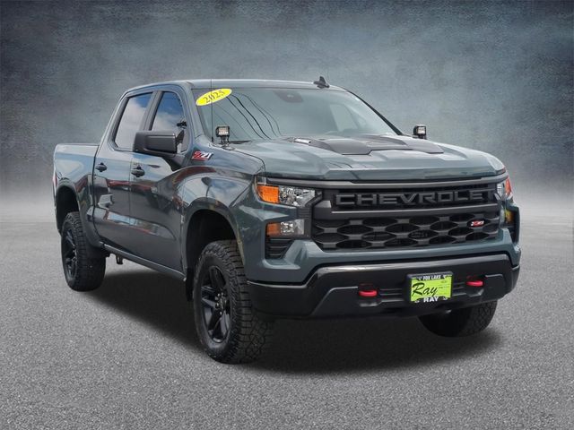 Cypress 2025 Chevrolet Silverado 1500 Custom Trail Boss Crew Cab 4WD Pickup Truck Four-Wheel Drive 8-Speed Automatic