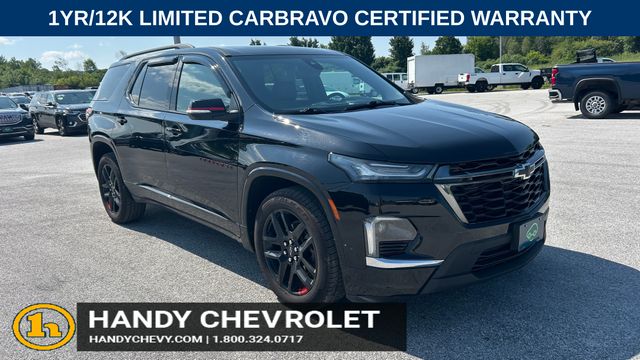 Mosaic Black Metallic 2023 Chevrolet Traverse SUV / Crossover Four-Wheel Drive 9-Speed Automatic
