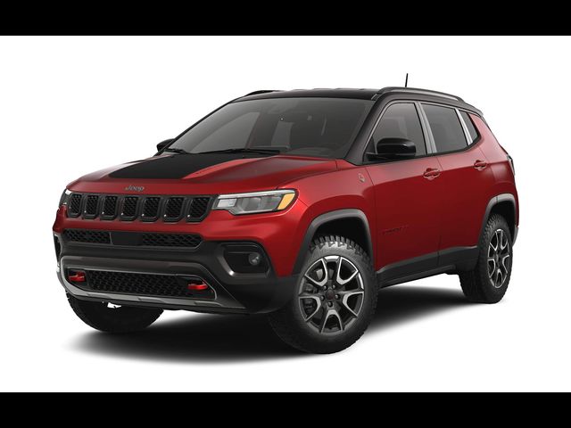 Red Hot Pearlcoat 2026 Jeep Compass Trailhawk 4WD SUV / Crossover Four-Wheel Drive 8-Speed Automatic