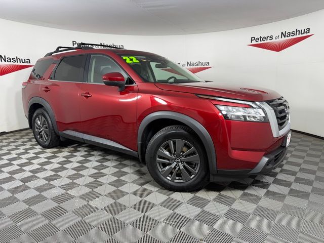 Red (Scarlet Ember Tintcoat) 2022 Nissan Pathfinder SV 4WD SUV / Crossover All-Wheel Drive 9-Speed Automatic