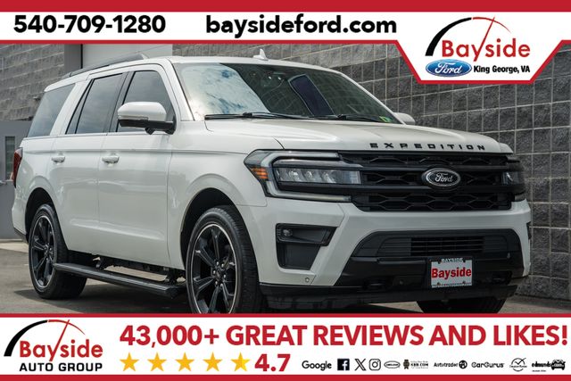 Star White Metallic Tri-Coat 2024 Ford Expedition SUV / Crossover Four-Wheel Drive Automatic