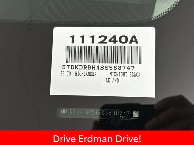 Used 2025 Toyota Highlander SUV
