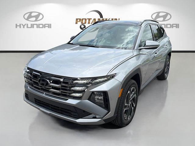 Shimmering Silver 2026 Hyundai Tucson Hybrid SUV / Crossover All-Wheel Drive 6-Speed Automatic