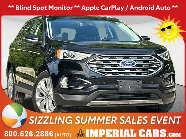 Agate Black 2020 Ford Edge SUV / Crossover All-Wheel Drive 8-Speed Automatic