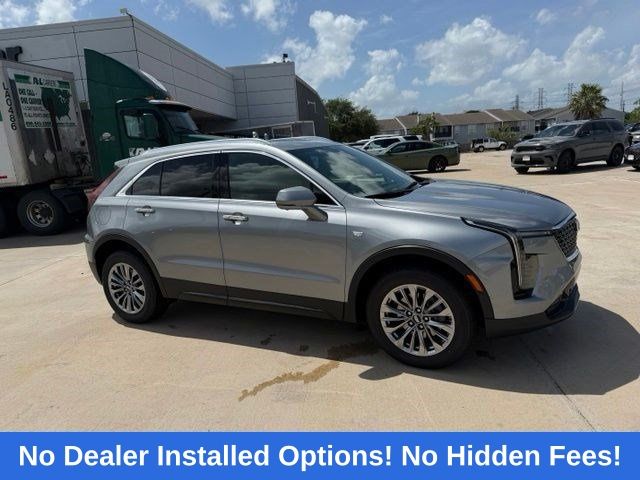2025 Cadillac XT4 Premium Luxury Silver at Tom Peacock Cadillac
