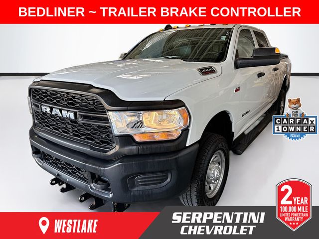 Bright White Clearcoat 2022 RAM 2500 Pickup Truck Four-Wheel Drive 8-Speed Automatic
