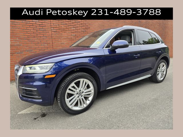 Navarra Blue Metallic 2018 Audi Q5 2.0 TFSI quattro Premium Plus SUV / Crossover All-Wheel Drive 7-Speed Automatic
