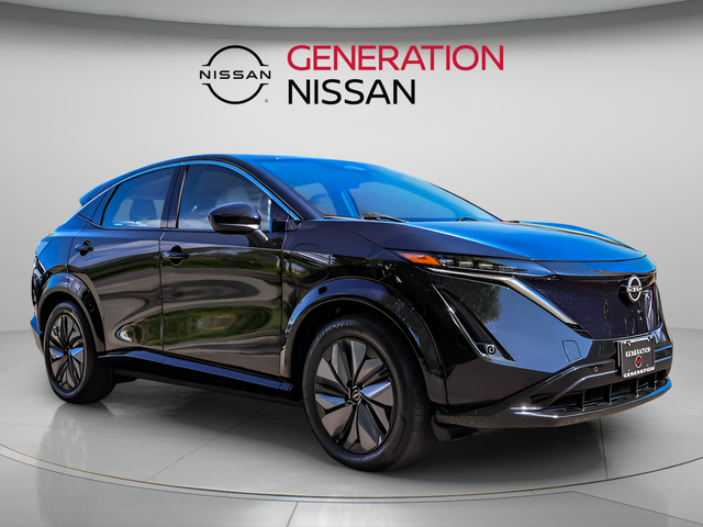 Black Diamond Pearl 2024 Nissan Ariya SUV / Crossover Front-Wheel Drive Continuously Variable Transmission
