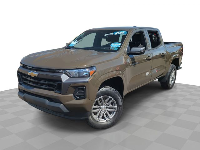 Bronze Metallic 2024 Chevrolet Colorado LT Crew Cab 4WD Pickup Truck Four-Wheel Drive 8-Speed Automatic