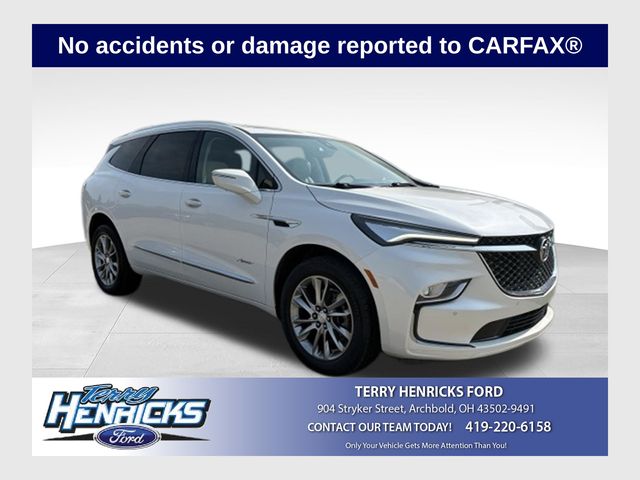 White Frost Tricoat 2022 Buick Enclave SUV / Crossover Four-Wheel Drive 9-Speed Automatic