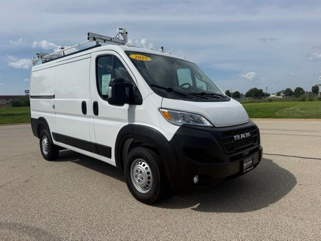 Oxford White 2025 Ford Transit Cargo Van Rear-Wheel Drive