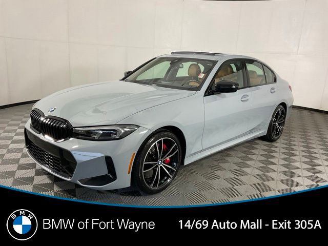 Brooklyn Gray Metallic 2023 BMW 3 Series Sedan All-Wheel Drive 8-Speed Automatic