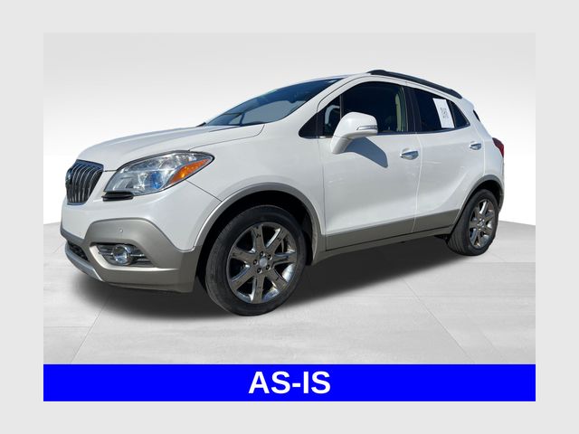 White Pearl Metallic 2014 Buick Encore Premium AWD SUV / Crossover All-Wheel Drive 6-Speed Automatic