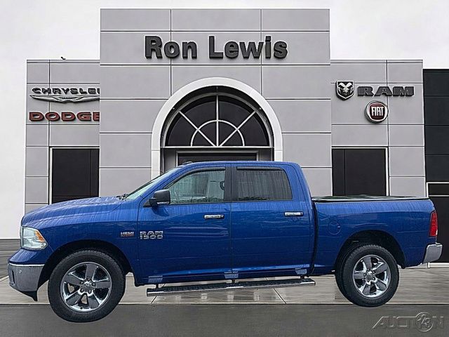 Blue Streak Pearlcoat 2018 RAM 1500 Big Horn Crew Cab 4WD Pickup Truck Four-Wheel Drive 8-Speed Automatic