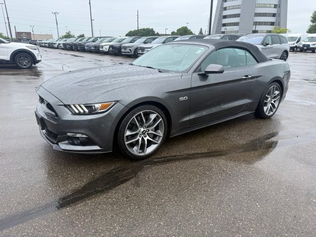 2017 Magnetic Metallic Ford Mustang GT Premium RWD Convertible
