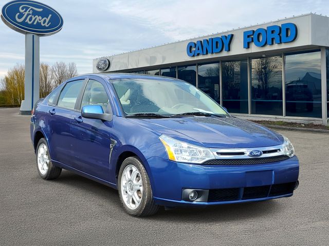 Blue 2008 Ford Focus Hatchback  