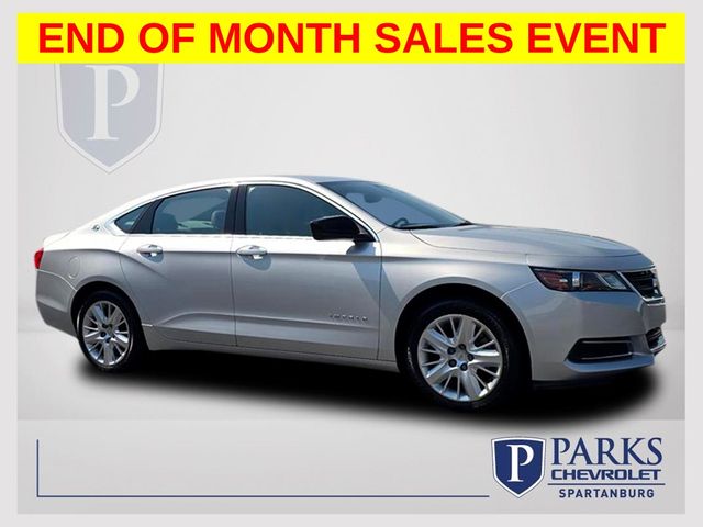 Silver Ice Metallic 2017 Chevrolet Impala Sedan Front-Wheel Drive 6-Speed Automatic