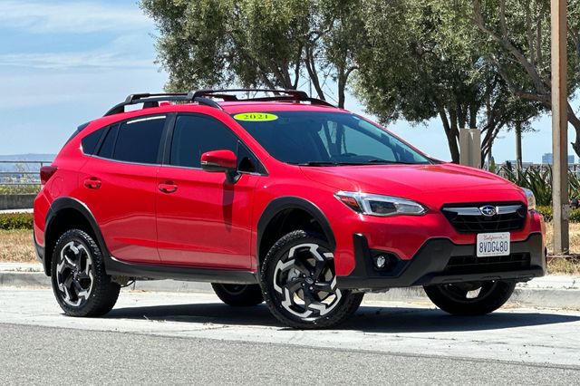 Pure Red 2021 Subaru Crosstrek SUV / Crossover All-Wheel Drive Continuously Variable Transmission