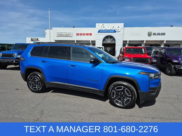 Hydro Blue Pearlcoat 2026 Jeep Cherokee SUV / Crossover Four-Wheel Drive Continuously Variable Transmission