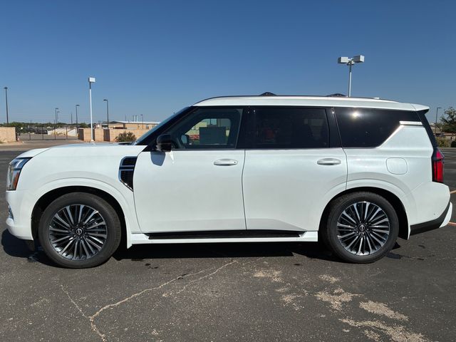 2026 Nissan Armada Platinum Reserve White at McGavock Nissan of Amarillo