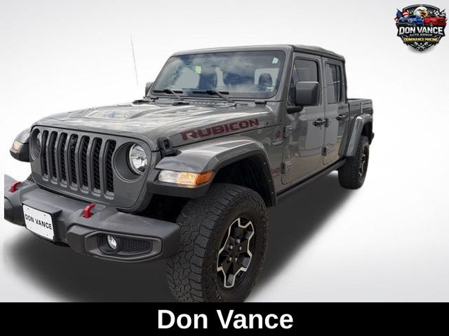 Sting-Gray Clearcoat 2022 Jeep Gladiator Rubicon Crew Cab 4WD Pickup Truck Four-Wheel Drive 8-Speed Automatic