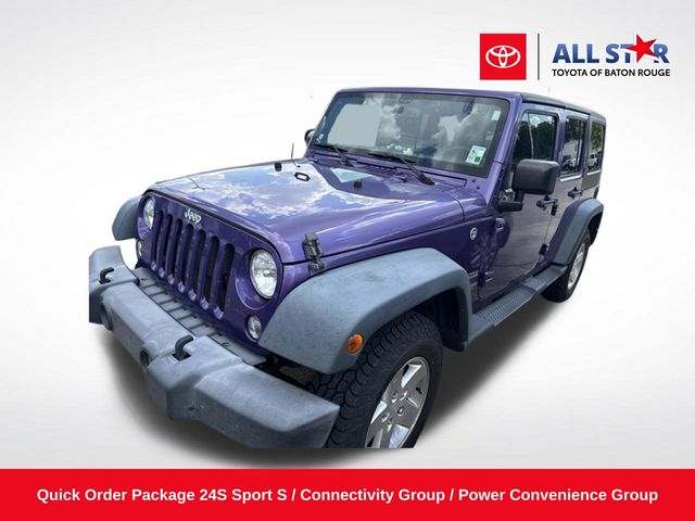 Xtreme Purple Pearlcoat 2018 Jeep Wrangler SUV / Crossover Four-Wheel Drive 5-Speed Automatic