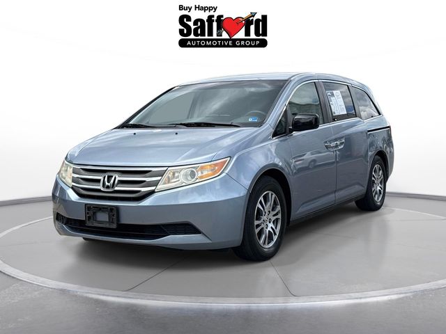 Blue 2012 Honda Odyssey EX FWD Minivan Front-Wheel Drive 5-Speed Automatic