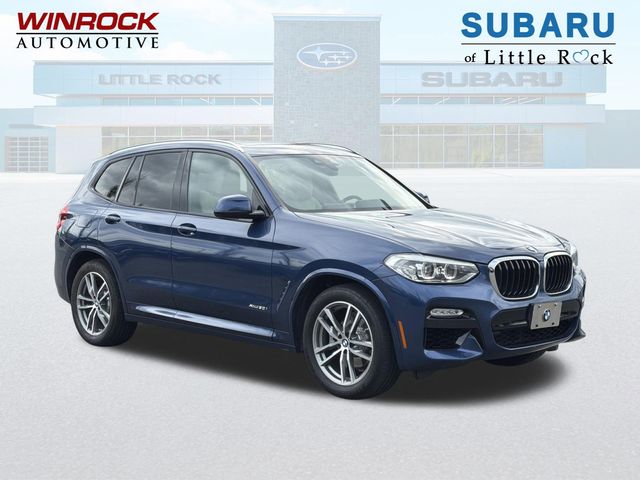 Blue Metallic 2018 BMW X3 xDrive30i AWD SUV / Crossover All-Wheel Drive 8-Speed Automatic