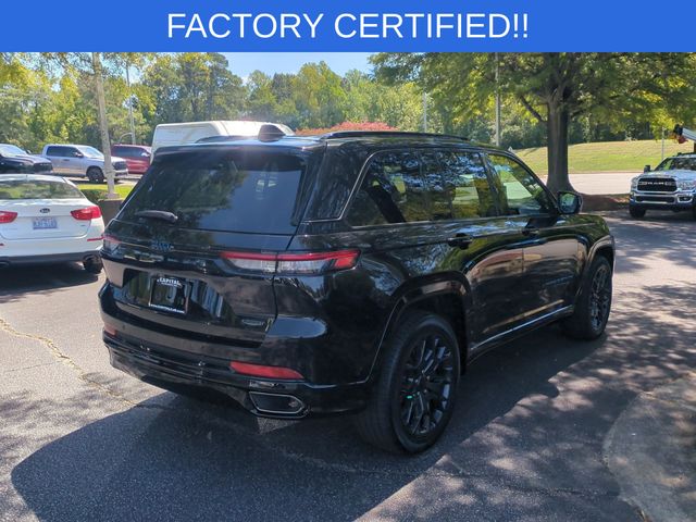 Used 2024 Black Jeep Summit Reserve 4xe image 5