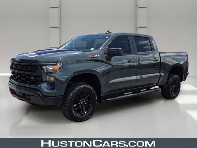 Cypress Gray 2025 Chevrolet Silverado 1500 Pickup Truck Four-Wheel Drive Automatic