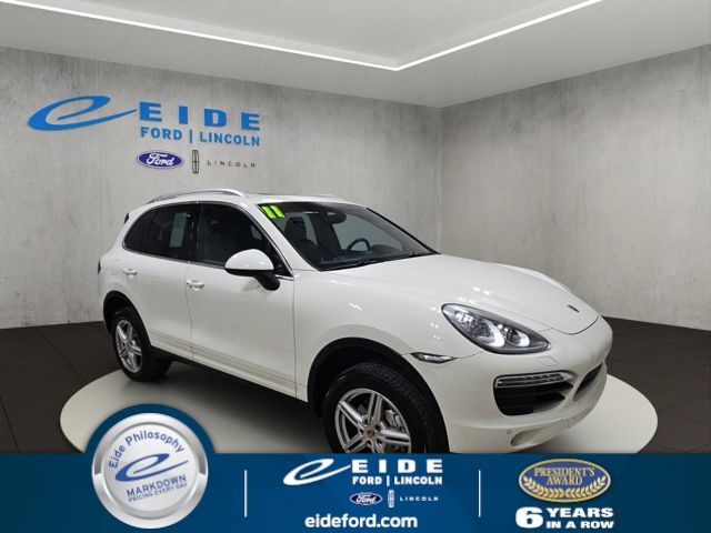 Sand White 2011 Porsche Cayenne SUV / Crossover All-Wheel Drive 8-Speed Automatic