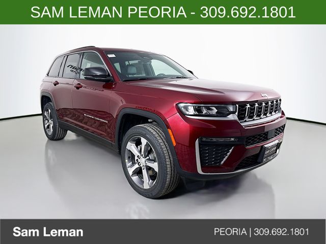Velvet Red Pearlcoat 2026 Jeep Grand Cherokee SUV / Crossover Four-Wheel Drive 8-Speed Automatic