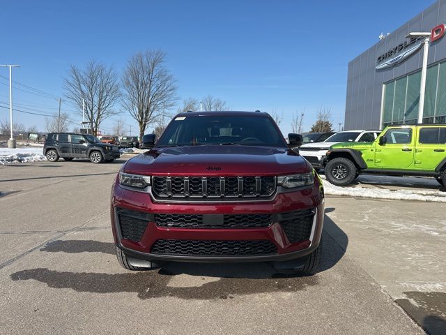 2026 Jeep Grand Cherokee L Laredo - Velvet Red Pearlcoat exterior view 2