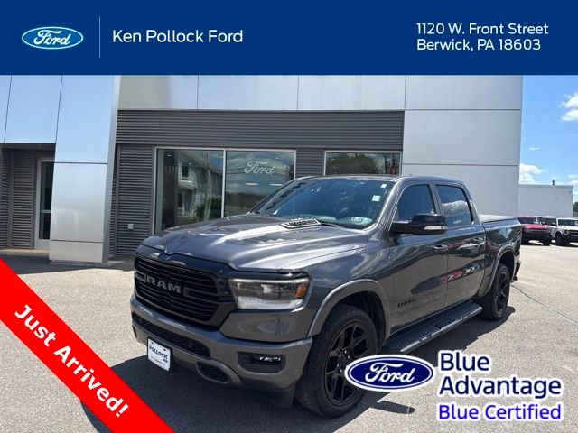 Gray (Granite Crystal Metallic Clearcoat) 2022 RAM 1500 Pickup Truck Four-Wheel Drive 8-Speed Automatic