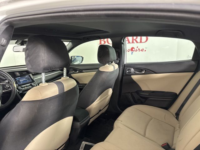 2020 White Honda Civic Hatchback EX FWD Hatchback