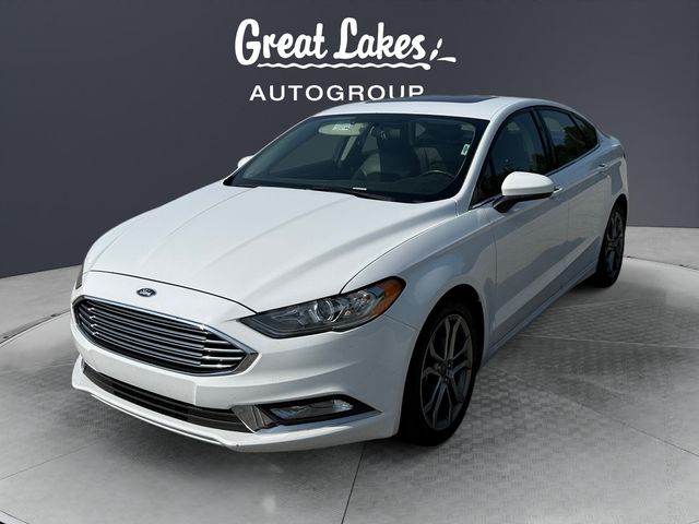 Oxford White 2017 Ford Fusion Sedan Front-Wheel Drive 6-Speed Automatic