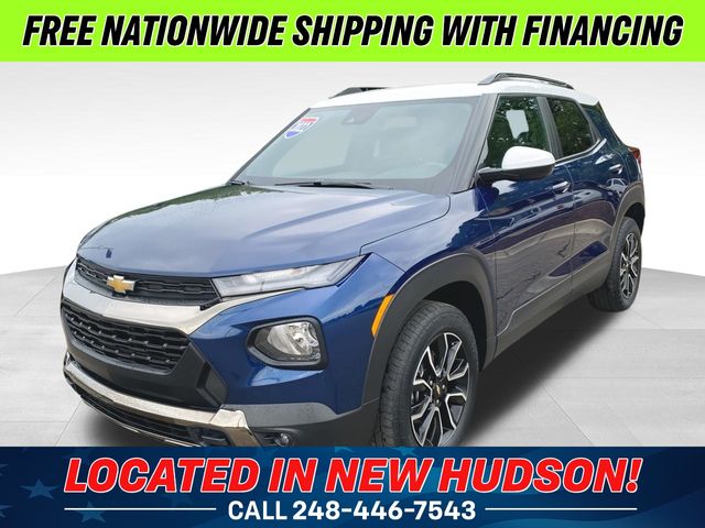 Blue Glow Metallic 2022 Chevrolet Trailblazer ACTIV AWD SUV / Crossover Four-Wheel Drive 9-Speed Automatic