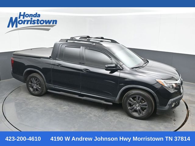 Crystal Black Pearl 2018 Honda Ridgeline Sport Pickup Truck Front-Wheel Drive 6-Speed Automatic