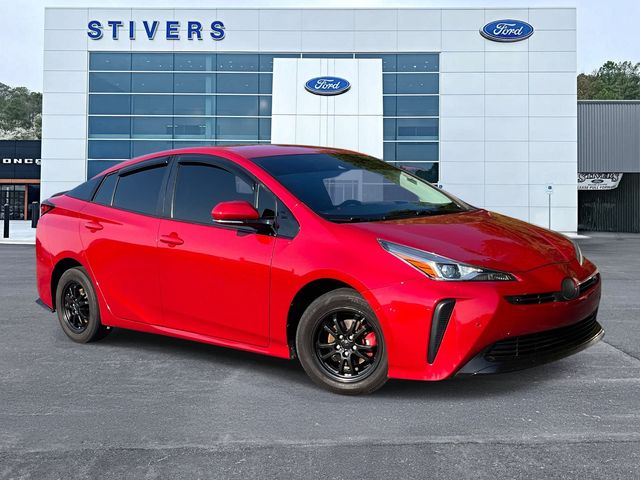 Supersonic Red 2020 Toyota Prius Hatchback Front-Wheel Drive Continuously Variable Transmission