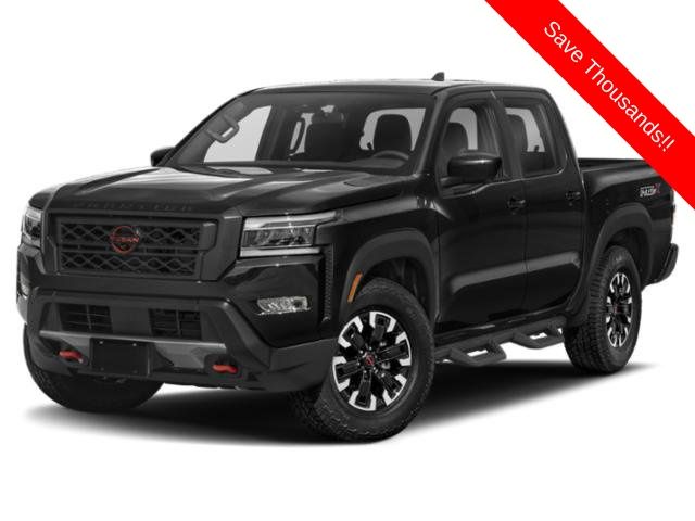 Cardinal Red Metallic Tricoat 2024 Nissan Frontier Pickup Truck Four-Wheel Drive 9-Speed Automatic Overdrive