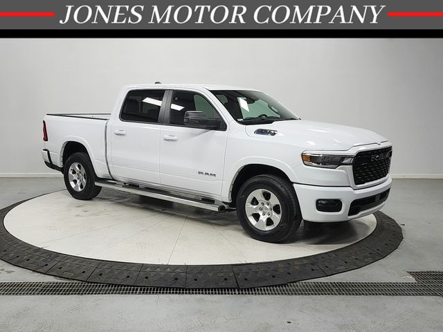 Bright White Clearcoat 2025 RAM 1500 Pickup Truck Four-Wheel Drive 8-Speed Automatic